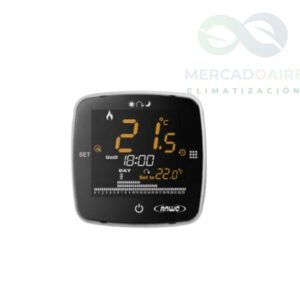 TERMOSTATO PROGRAMABLE ANWO ATP- PANTALLA TÁCTIL NEGRO