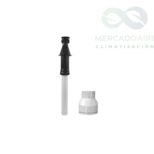 KIT CHIMENEA VERTICAL COAXIAL 60/100 DUOTEC