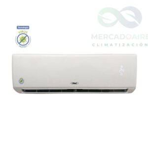 AIRE ACONDICIONADO 24000 BTUH MURO VIRUS PROTECT ALTA EFICIENCIA B/CALOR R410A